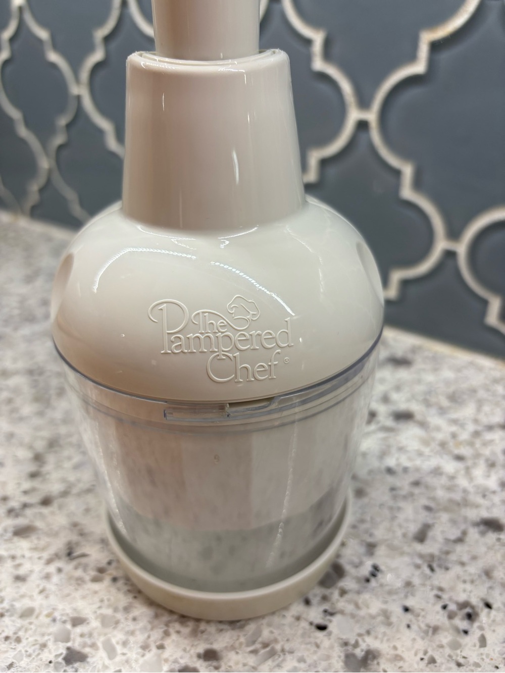 Pampered Chef Food Chopper Manual Vegetable Chopper Kitchen Tool